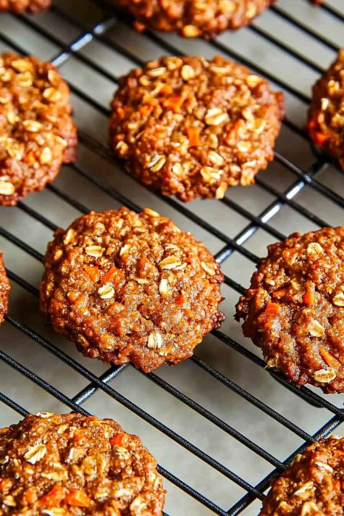 Healthy Carrot Oat Cookies