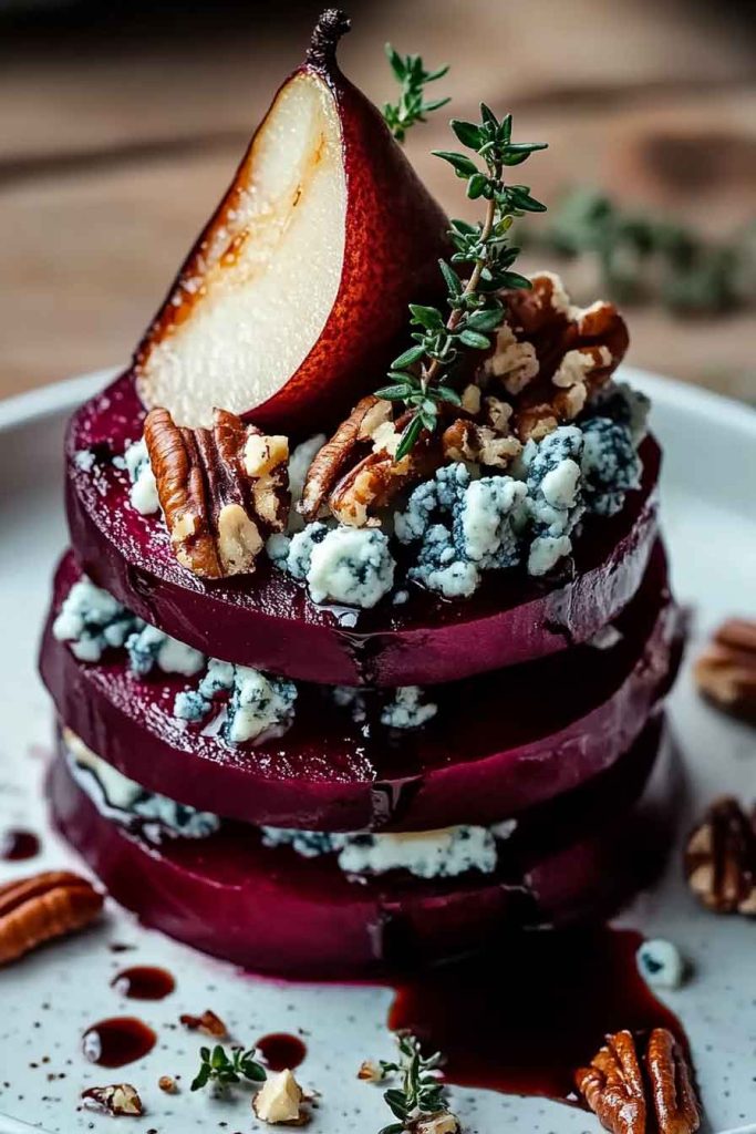 Variations for Roasted Beet Blue Cheese Towers