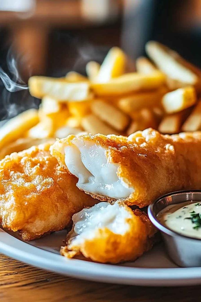 How to Make Super Crispy Fish and Chips