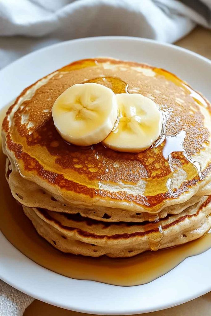 Brown Sugar Banana Pancakes