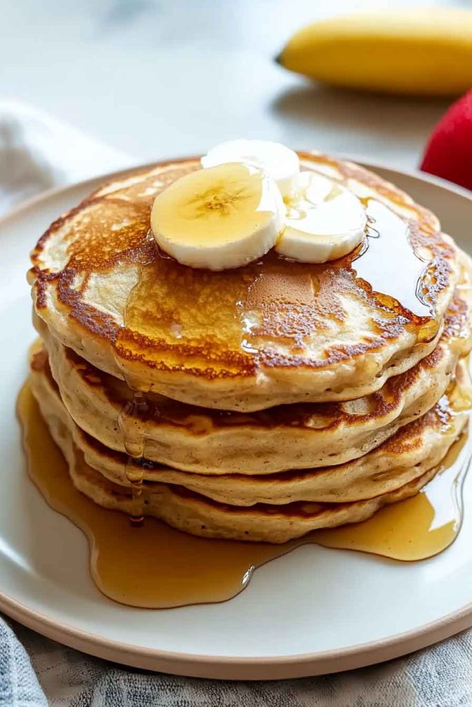 Brown Sugar Banana Pancakes
