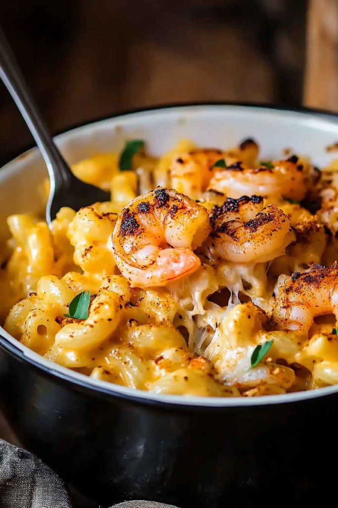How to Make Cajun Shrimp Crab Mac Cheese