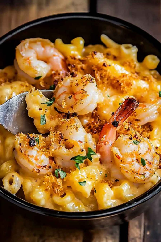 Ingredients for Cajun Shrimp Crab Mac Cheese