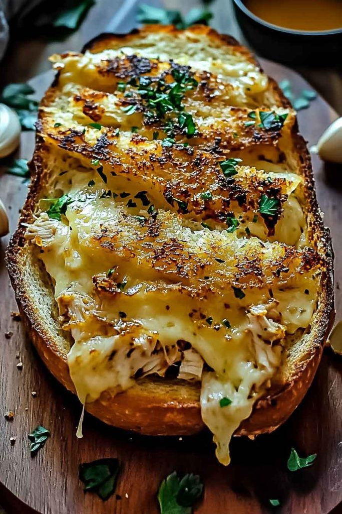 Variations for Cheesy Chicken Garlic Bread Sandwich