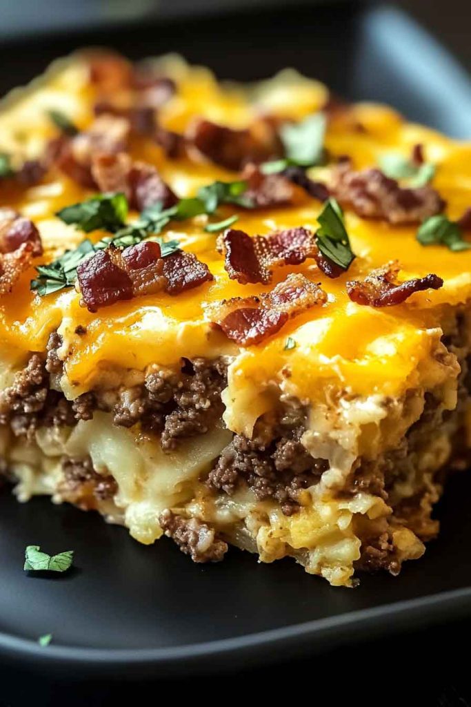 How to Make Cheesy Ranch Breakfast Bake