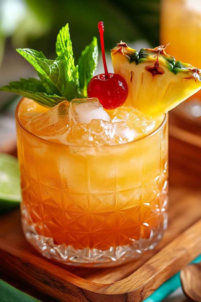 Ingredients for the Classic Mai Tai