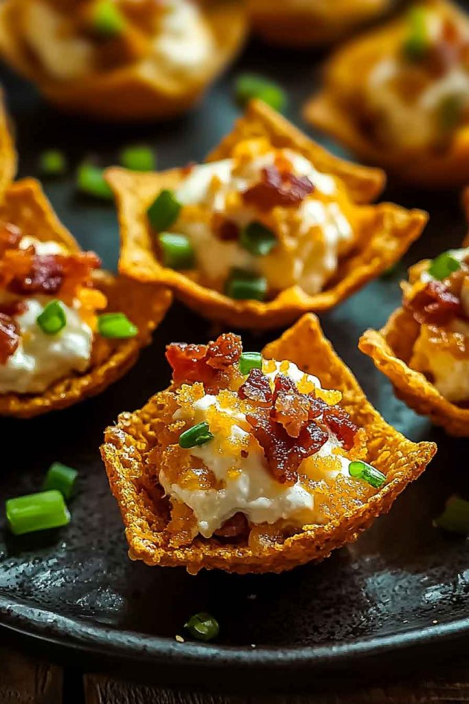 How to Make Cream Cheese Bacon Doritos Bites