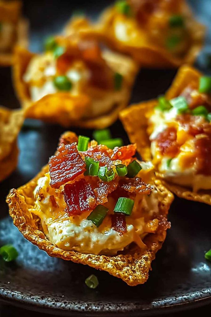 Cream Cheese Bacon Doritos Bites