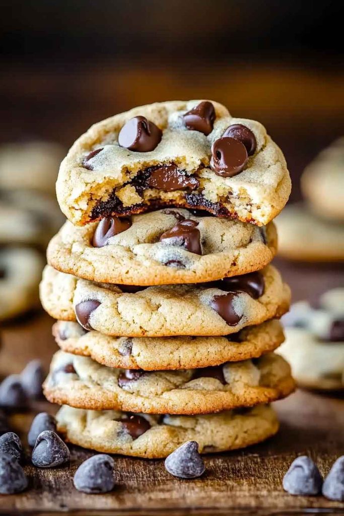 Ingredients for Cream Cheese Chocolate Chip Cookies