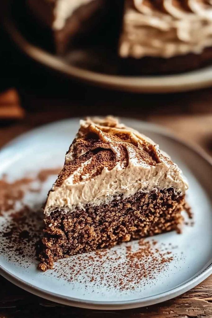 Gingerbread Cake Cinnamon Molasses Frosting