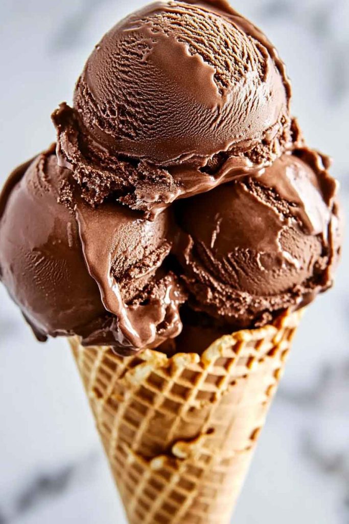 Greek Yogurt Chocolate Ice Cream