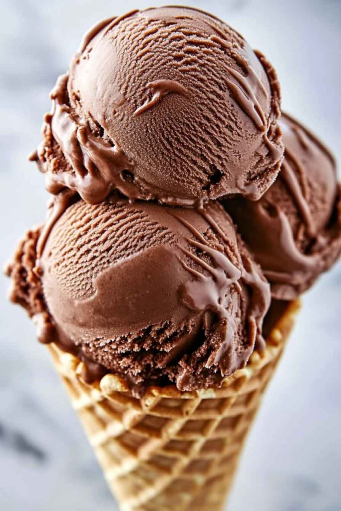 Greek Yogurt Chocolate Ice Cream