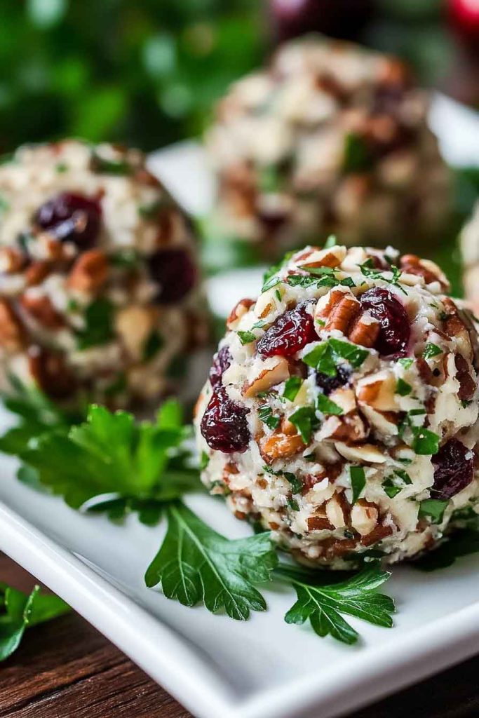 Ingredients for Holiday Goat Cheese Truffles