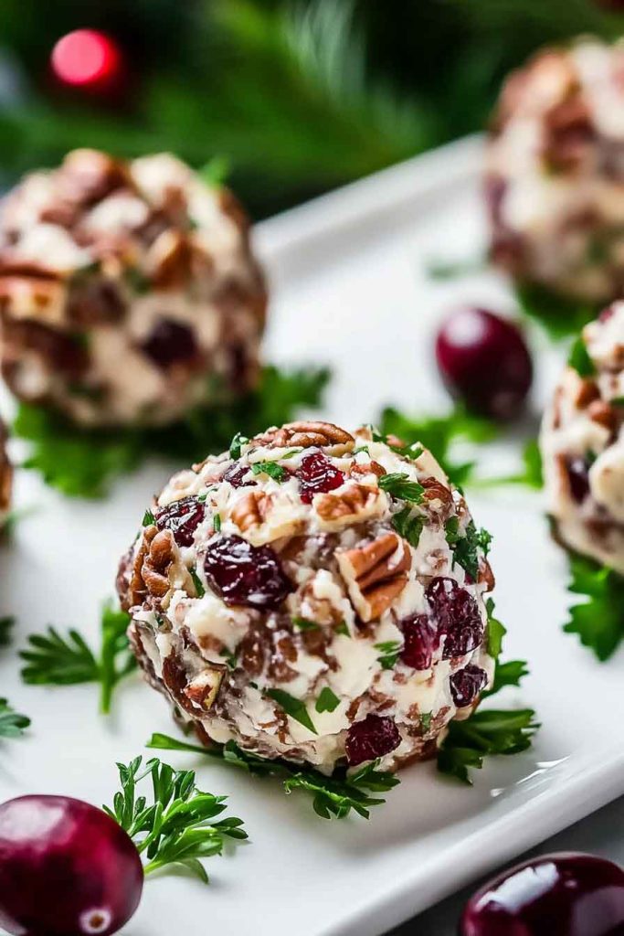 Holiday Goat Cheese Truffles