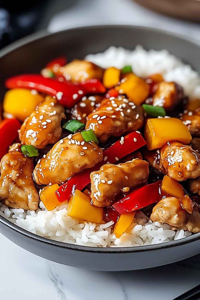 Ingredients for Hong Kong Sweet Sour Chicken