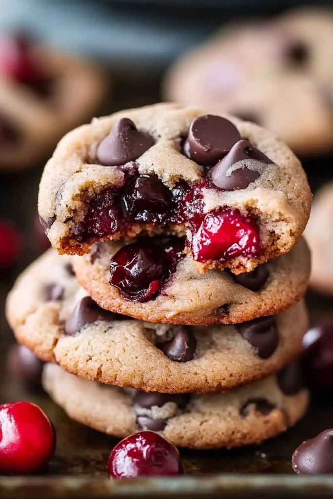 How to Make Maraschino Cherry Chocolate Chip Cookies