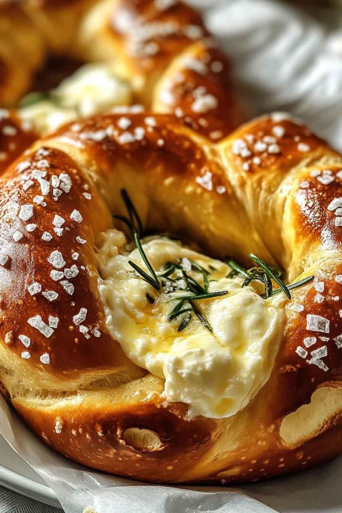 Ingredients for Mozzarella Stuffed Soft Pretzels