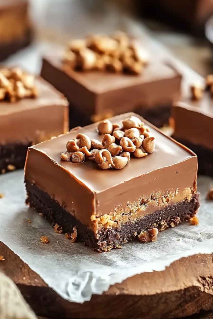 No Bake Peanut Butter Bars