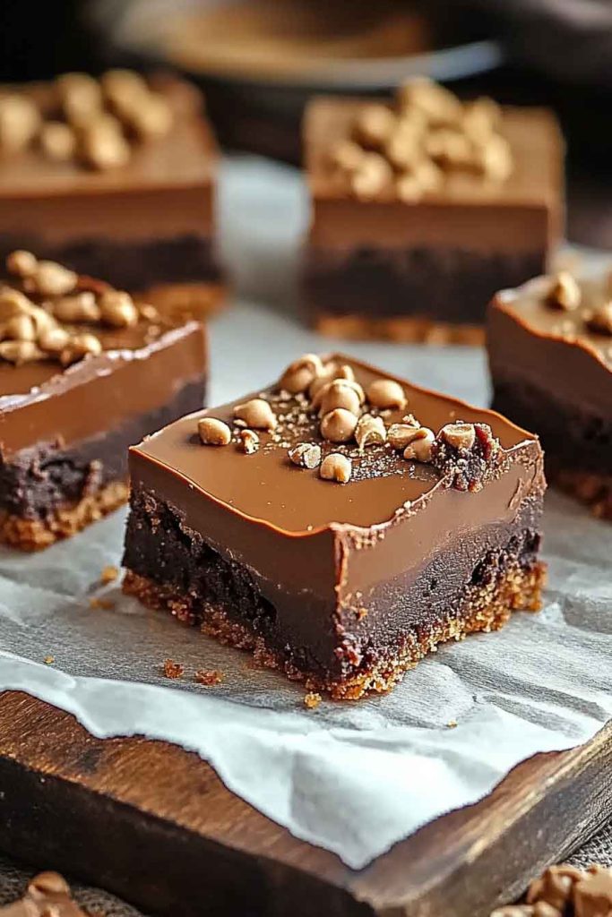 No Bake Peanut Butter Bars