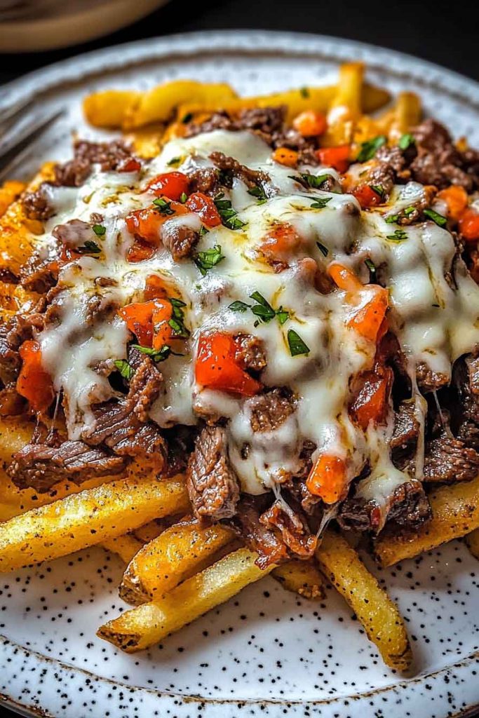 Philly Steak Cheese Fries