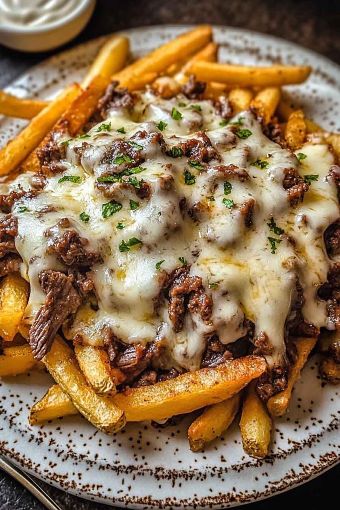 Philly Steak Cheese Fries