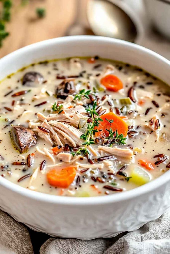 Turkey Wild Rice Soup