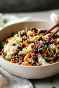 Asian Beef Cabbage Stir-Fry