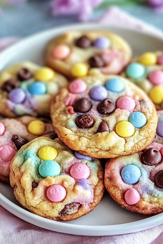 Easter Chocolate Chip Cookies