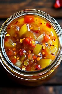 Pickled Pepper and Onion Relish