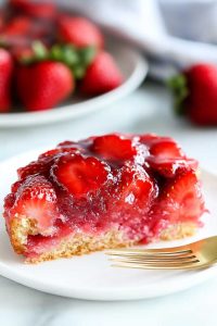Strawberry Upside Down Cake