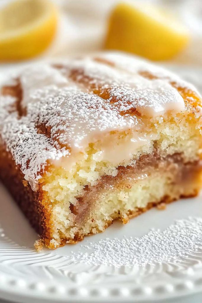 how to make Viral Honey Bun Cake