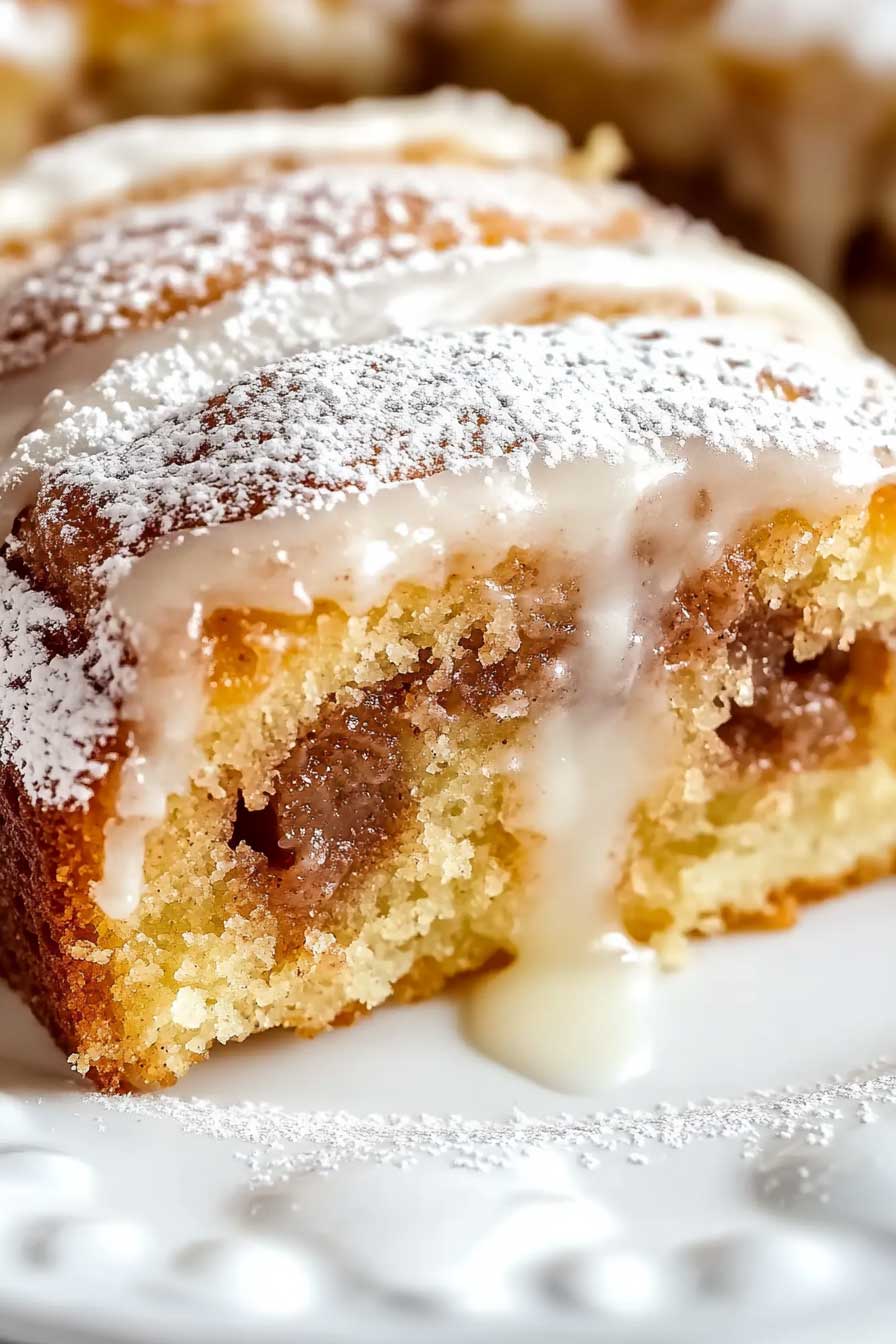 Viral Honey Bun Cake